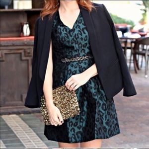 Green Leopard Dress